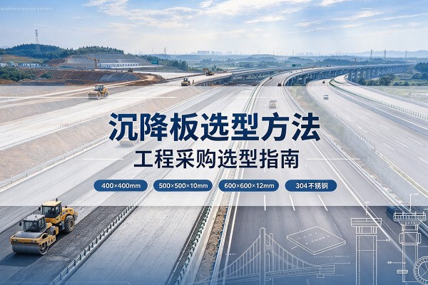 九台沉降板选择方法
