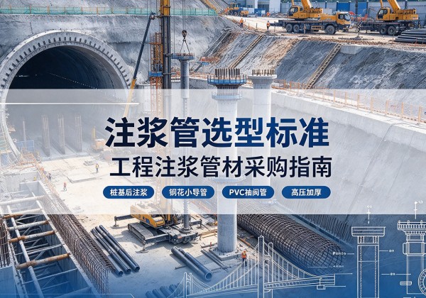 九台注浆管选型标准
